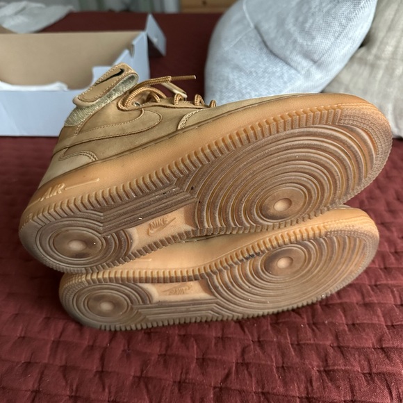 Nike Air Force 1 ‘07 Mid Flax (2014) Size 8 M - Picture 9 of 10